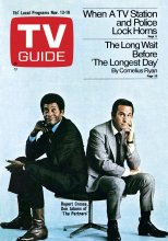 TV Guide cover - Don Adams, Rupert Crosse - November 13, 1971