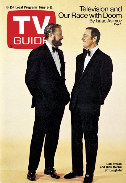 TV Guide cover - Dick Martin, Dan Rowan - June 5, 1971