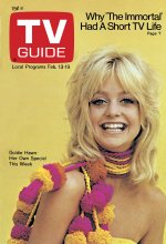 TV Guide cover - Goldie Hawn - February 13, 1971
