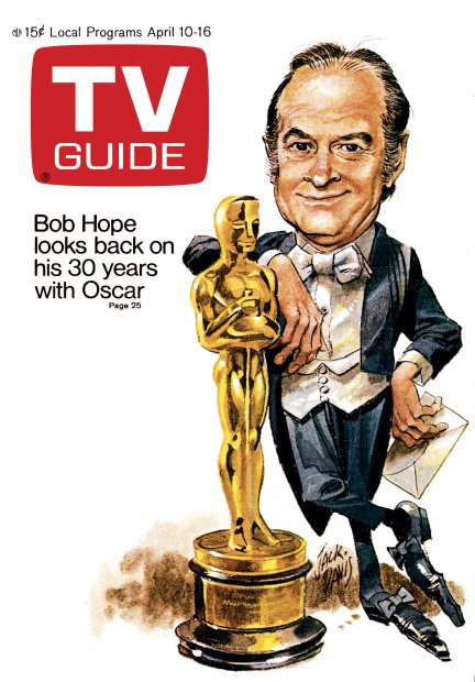 TV Guide cover - Bob Hope - April 10, 1971