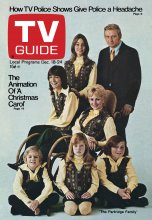 TV Guide cover - Danny Bonaduce, David Cassidy, Suzanne Clough, Susan Dey, Brian Forster, Shirley Jones, Dave Madden - December 18, 1971