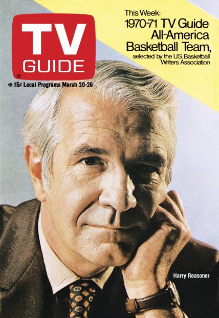 TV Guide cover - Harry Reasoner - March 20, 1971