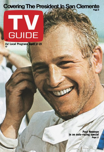 TV Guide cover - Paul Newman - April 17, 1971