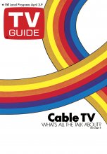 TV Guide cover - Cable TV - April 3, 1971
