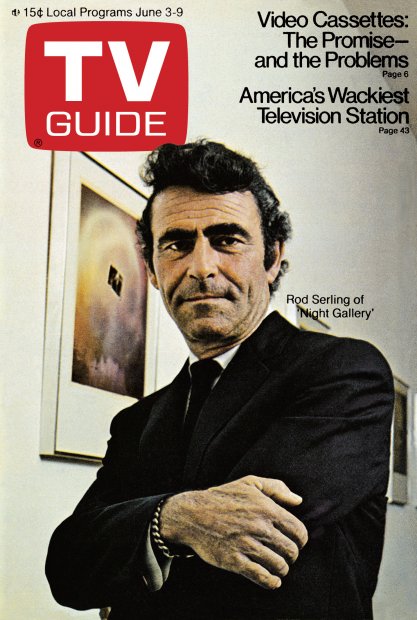 TV Guide cover - Rod Serling - June 3, 1972