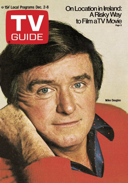 TV Guide cover - Mike Douglas - December 2, 1972