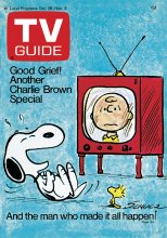 TV Guide cover - Charlie Brown, Snoopy, Woodstock - October 28, 1972