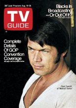 TV Guide cover - Chad Everett - August 19, 1972