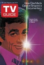 TV Guide cover - Mike Connors - June 24, 1972