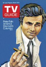 TV Guide cover - Peter Falk - March 25, 1972