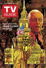 TV Guide cover - Alistair Cooke - November 11, 1972