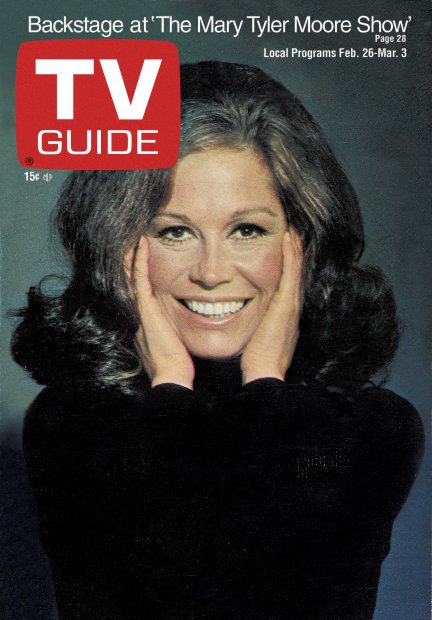 TV Guide cover - Mary Tyler Moore - February 26, 1972