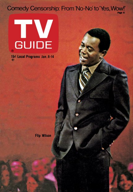 TV Guide cover - Flip Wilson - January 8, 1972
