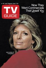 TV Guide cover - Julie London - June 17, 1972