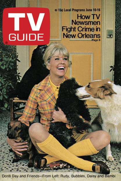 TV Guide cover - Doris Day - June 10, 1972