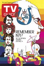 TV Guide cover - Richard Nixon, Carroll O'Connor, Rob Reiner, Jean Stapleton, Sally Struthers - January 1, 1972