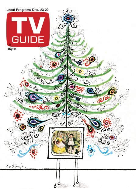 TV Guide cover - Merry Christmas - December 23, 1972