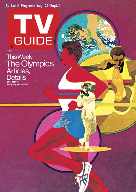 TV Guide cover - The Olympics - August 26, 1972
