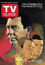 TV Guide cover - Kent McCord, Martin Milner, Jack Webb - July 22, 1972