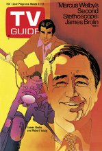 TV Guide cover - James Brolin, Robert Young - March 11, 1972