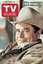 TV Guide cover - Glenn Ford - April 1, 1972