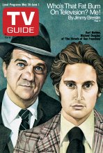 TV Guide cover - Michael Douglas, Karl Malden - May 26, 1973