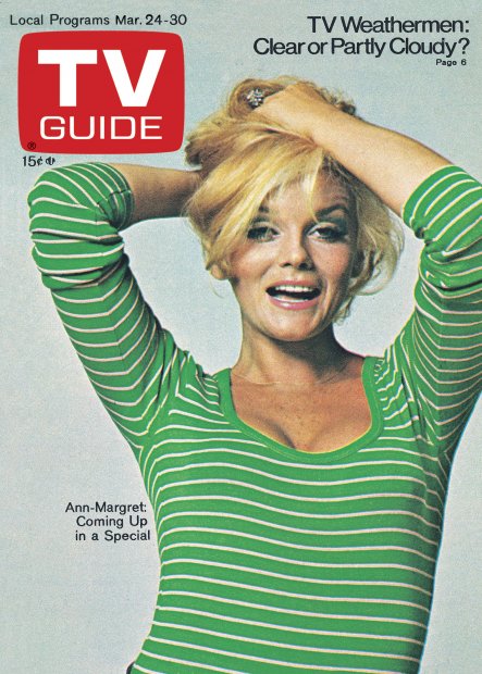 TV Guide cover - Ann-Margret - March 24, 1973