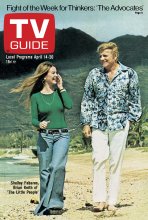 TV Guide cover - Shelley Fabares, Brian Keith - April 14, 1973