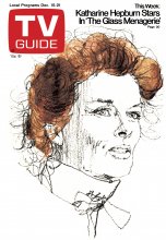 TV Guide cover - Katharine Hepburn - December 15, 1973