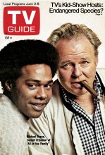 TV Guide cover - Michael Evans, Carroll O'Connor - June 2, 1973