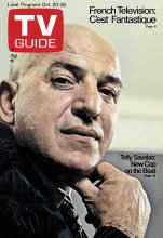 TV Guide cover - Telly Savalas - October 20, 1973