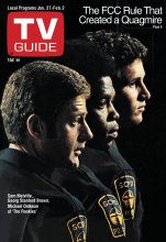 TV Guide cover - Georg Stanford Brown, Sam Melville, Michael Ontkean - January 27, 1973