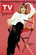 TV Guide cover - Diana Rigg - October 6, 1973