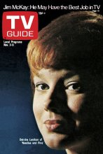 TV Guide cover - Dierdre Lenihan - November 3, 1973