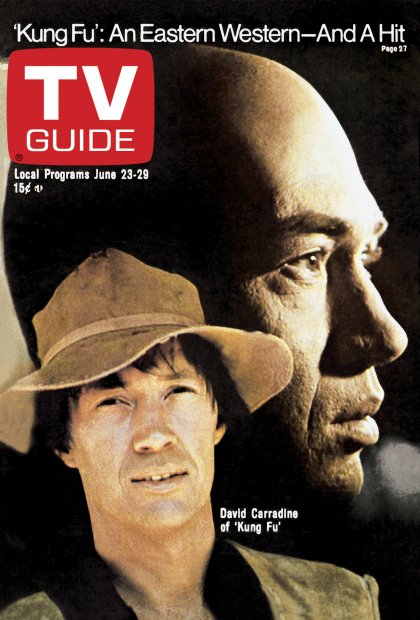 TV Guide cover - David Carradine - June 23, 1973