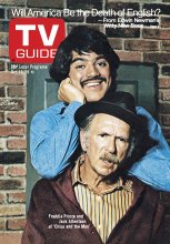 TV Guide cover - Jack Albertson, Freddie Prinze - October 19, 1974