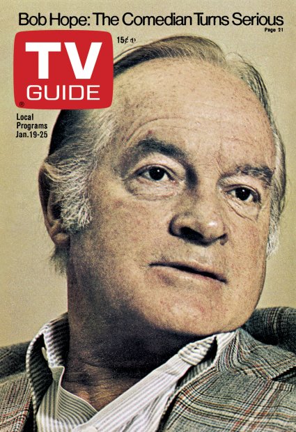 TV Guide cover - Bob Hope - January 19, 1974