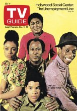 TV Guide cover - John Amos, Ralph Carter, Esther Rolle, BerNadette Stanis, Jimmie Walker - December 14, 1974
