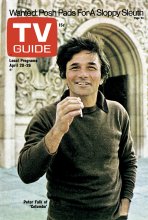TV Guide cover - Peter Falk - April 20, 1974