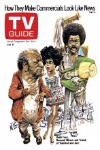 TV Guide cover - Redd Foxx, Demond Wilson - October 5, 1974