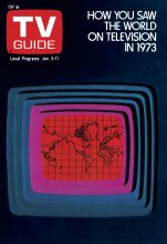 TV Guide cover - How You Saw the World in 1973 - January 5, 1974
