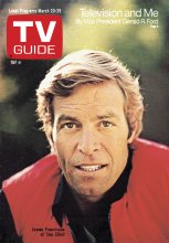 TV Guide cover - James Franciscus - March 23, 1974