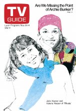 TV Guide cover - Valerie Harper, Julie Kavner - November 8, 1975