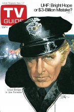 TV Guide cover - Lloyd Bridges - November 1, 1975