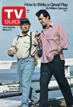 TV Guide cover - Noah Beery, James Garner - March 6, 1976