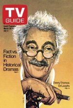 TV Guide cover - Danny Thomas - March 20, 1976