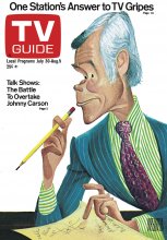 TV Guide cover - Johnny Carson - July 30, 1977