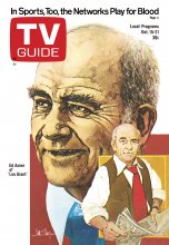 TV Guide cover - Ed Asner - October 15, 1977