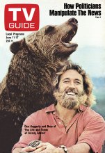 TV Guide cover - Bozo, Dan Haggerty - June 11, 1977