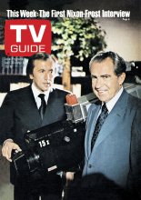 TV Guide cover - David Frost, Richard Nixon - April 30, 1977